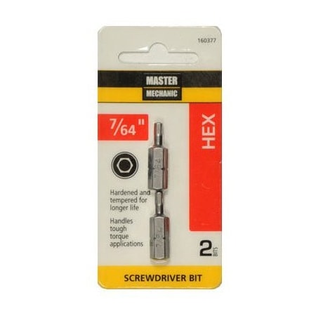 Disston MM 2PK764Hex Key1Bit 160377